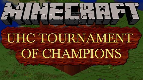 Minecraft Live Uhc Tournament Of Champions Today Youtube