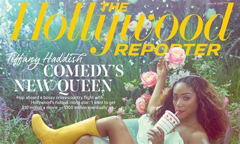 Comedy S New Queen Tiffany Haddish Is The Cover Star For The Hollywood Reporter S Latest Issue