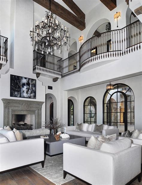 Gorgeous Restoration Hardware Style Living Room Decor With Modern Track