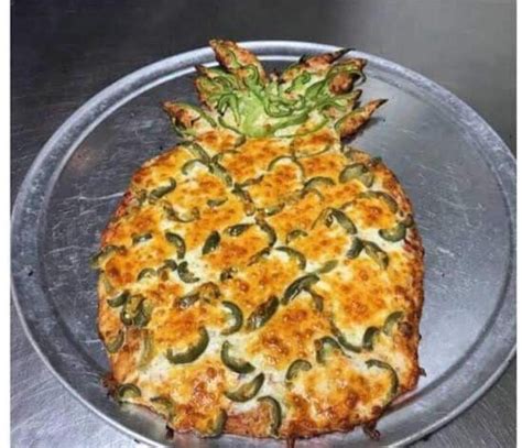 Pineapple Pizza Without Pineapple Stupidfood