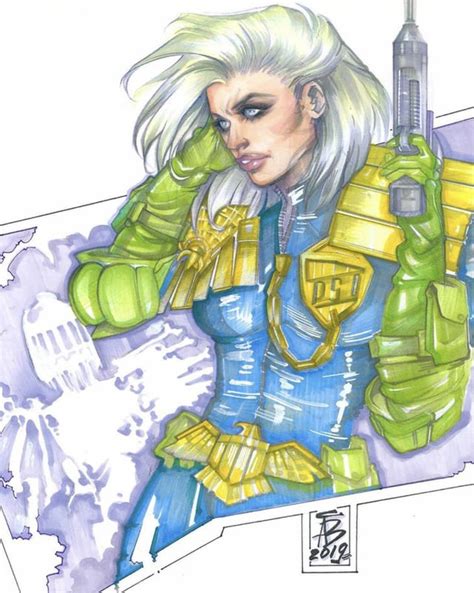 Judge Anderson Anna Morozova Judgedredd2000ad