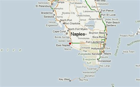 Mapa De Naples Florida