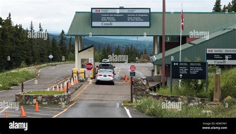 Canada Us Border Crossings In Alberta