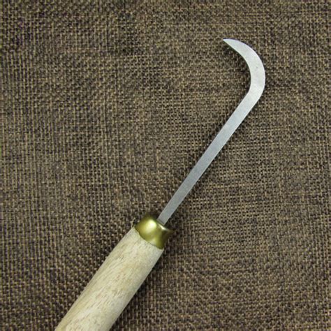 Wood Carving Hook Knife Machete Refined Jade Bowl Knife Diy Woodcut