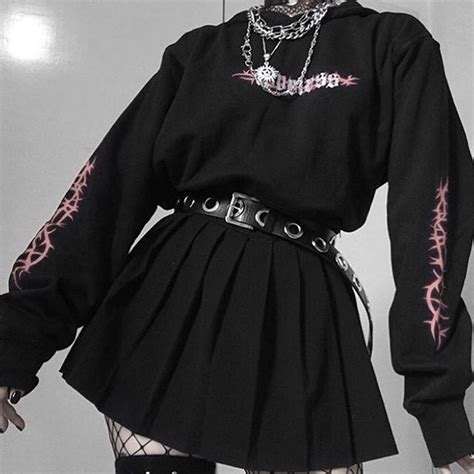 top girl outfit and streetwear emos ropa ropa darks ropa emo