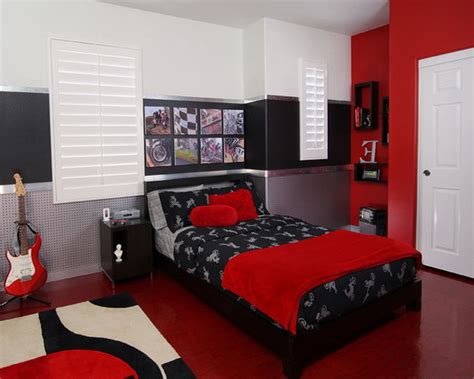 Bedroom Red Decorating Ideas For Romantic Oriental Home Design Hag