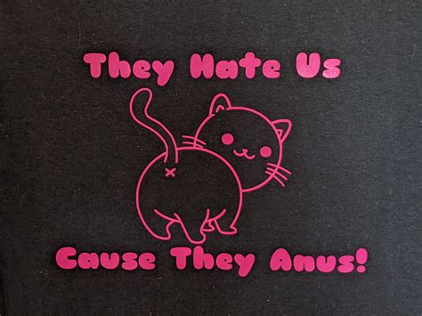 Cat Butt Decals 3 Options Available Cat Anus They Hate Etsy