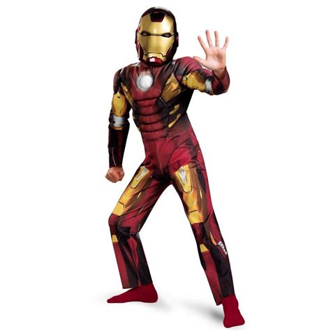 The Avengers Iron Man Mark Vii Classic Muscle Chest Costume Halloween