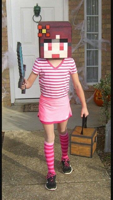 Pin On Minecraft Costume Girls