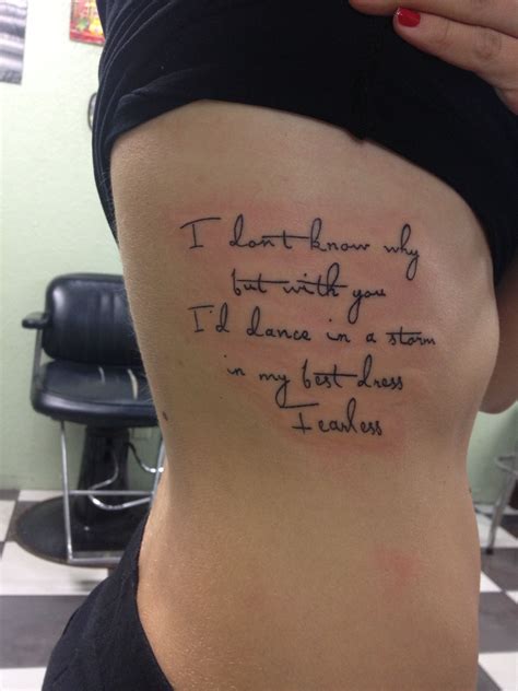 Pin By Brittany Walters On A Masterpiece Of The Body Taylor Swift Tattoo Lyric Tattoos