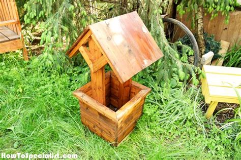 How To Build A Wishing Well Planter Howtospecialist How To Build