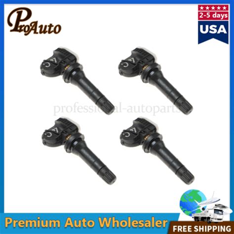 433mhz Tire Pressure Sensor Tpms Set Of 4 For Gm Buick Chevy Gmc 13516165 Ebay