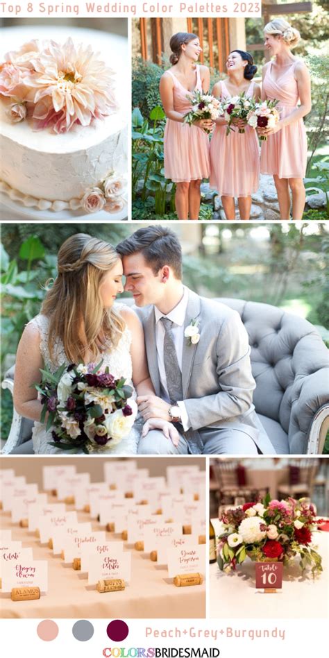 Top 8 Spring Wedding Color Palettes For 2023 Colorsbridesmaid