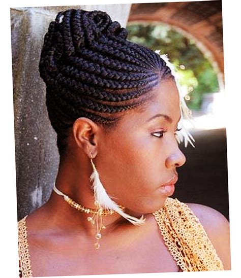 You can get creative with the parting for an exquisite style. African American Braided Hair Styles 2016 - Ellecrafts