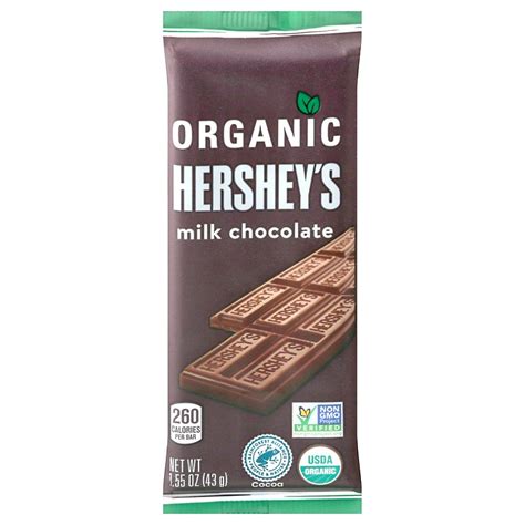 Hersheys Organic Milk Chocolate Candy Bar Shop Candy At H E B