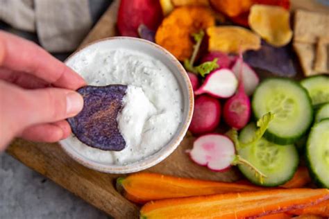 Healthy Whipped Cottage Cheese Veggie Dip Recipe From Scratch Fast