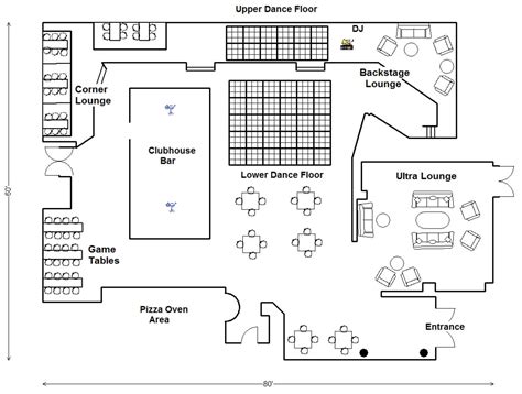 25 Clubhouse Floor Plans Layouts