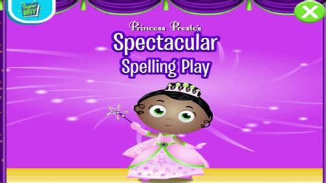 princess presto s spectacular spelling play youtube