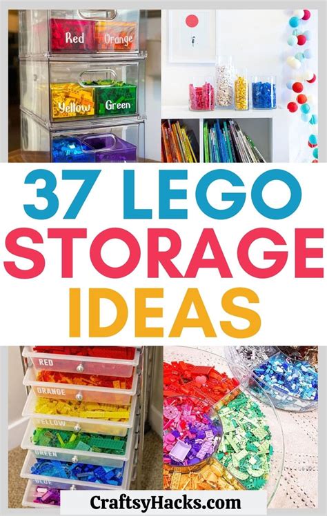 37 Lifesaving Lego Storage Ideas You Need Craftsy Hacks