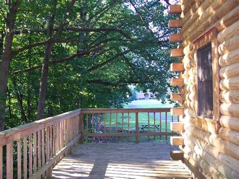 The discovery center near the parking lot was closed due. back part of deck cabin #3 - Picture of Yokum's ...