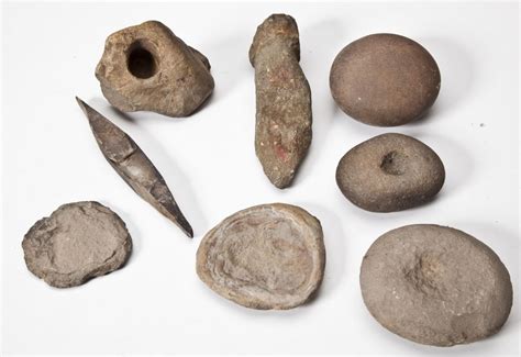 8 Native American Stone Tools Feb 01 2014 Cordier Auctions
