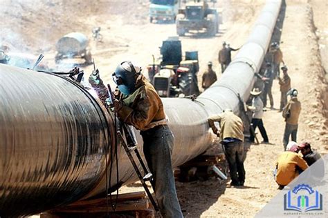 آزمایش خطوط لوله انتقال گاز مهندس ایران
