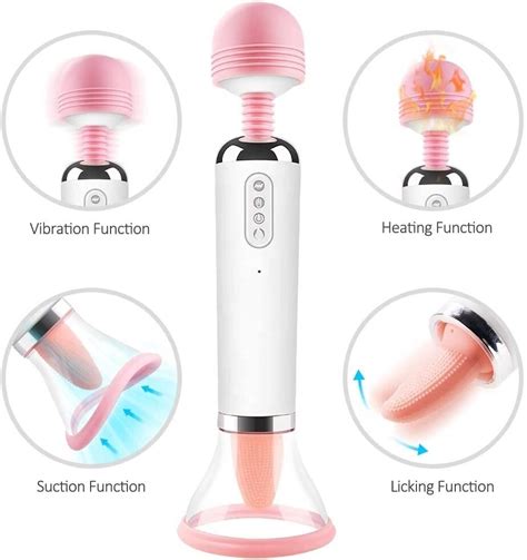 Vibrator Toy Clitoral Sucking Licking Heating Vibrator Suction Mode