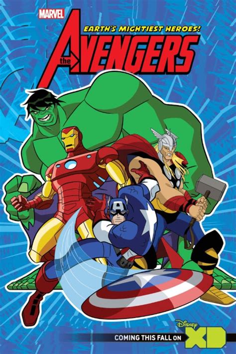The Avengers Earths Mightiest Heroes Tv Poster 1 Of 2 Imp Awards