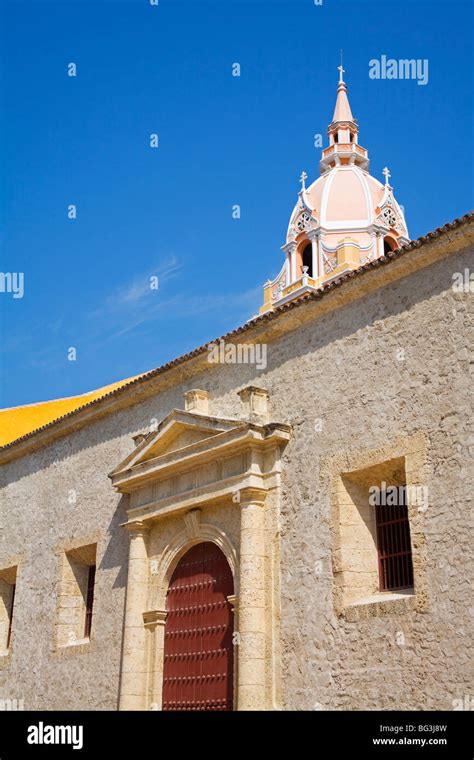 The Cathedral Old Walled City District Cartagena City Bolivar State