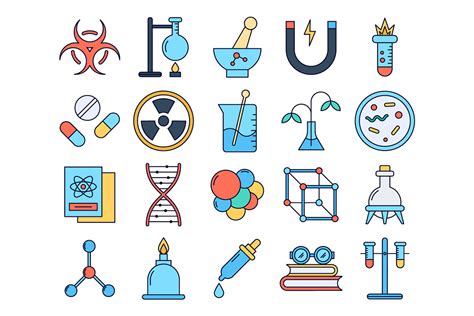 Science Vector Free Icon Set On Behance