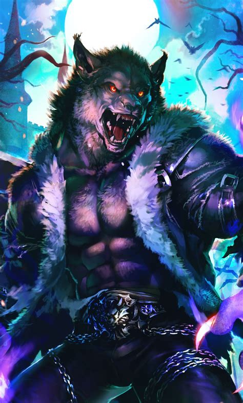 Fantasy Wolf Man Android Wallpapers Wallpaper Cave
