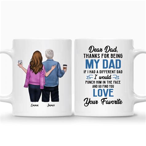 Father And Daughter Dear Dad Thanks For Being My Dad If I Had A