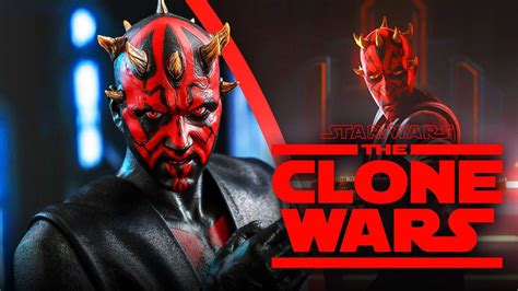 Star Wars The Clone Wars Hot Toys Reveals Darth Maul Collectible Figure