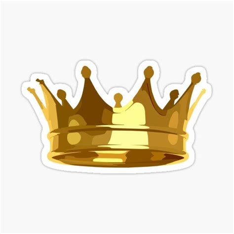 Crown Sticker For Sale By Dee Dee Vinyl Decal Stickers Stickers