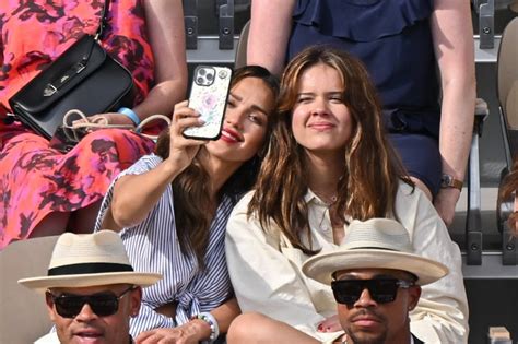Jessica Alba And Daughter Honor At 2023 French Open Popsugar Celebrity Photo 3