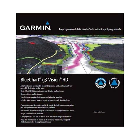 Cartografía Garmin Bluechart G3 Vision Regular