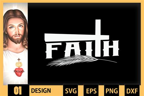 Christian Faith And Cross Jesus Believer By Pecgine Thehungryjpeg