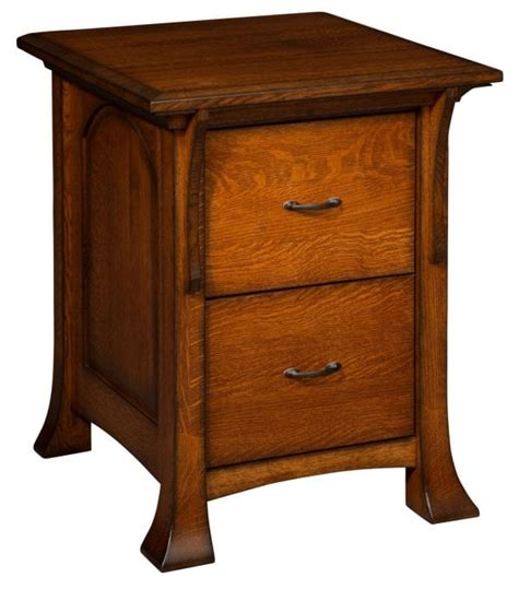 Breckenridge File Cabinet Amish Solid Wood Cabinets Kvadro Furniture