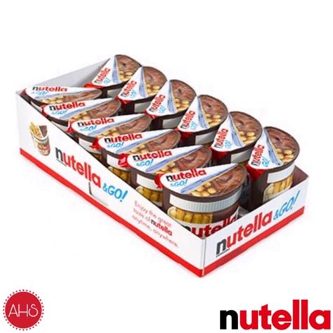 Ferrero Nutella & Go Breadstick 52g x 12cup [BOX] | Shopee Indonesia