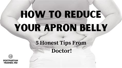 How To Reduce Your Apron Belly 5 Honest Tips From Doctor Postpartum Trainer Md