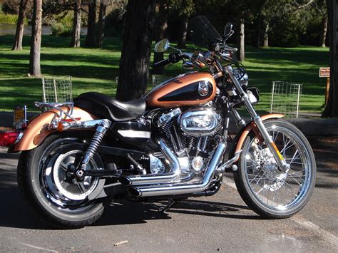 Excellent 105th Anniversary Black And Copper Sportster 1200 Custom Near