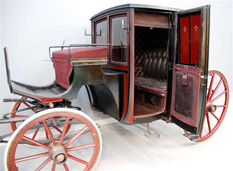 Brougham Carriage Carriage Cab Scenes Would Likely Happen In This