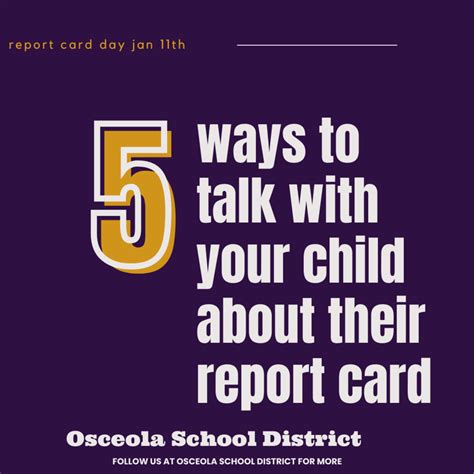 Today Is Report Card Day Osceola School District 1