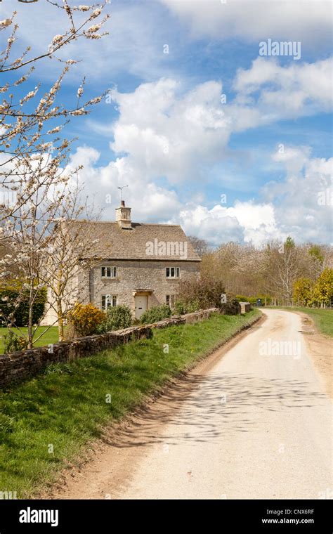 English Country Farmhouse Next To Barrington Park In The Cotswold