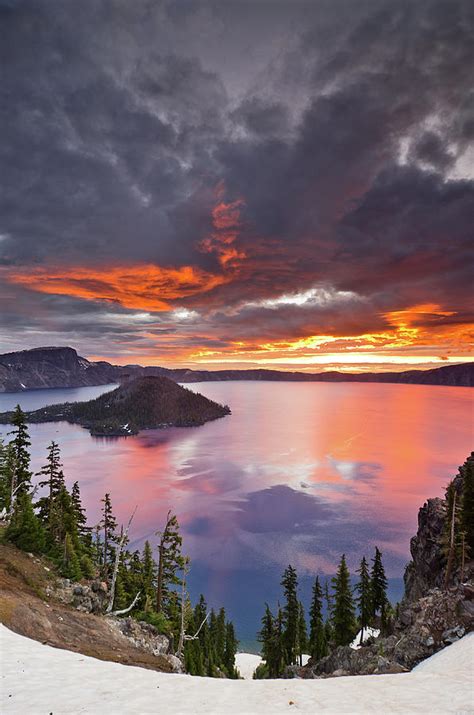 Crater Lake Dawn Photograph By Greg Nyquist Fine Art America