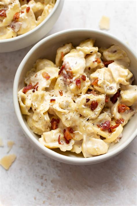 Instructions · melt the butter in a skillet over medium heat. This EASY creamy tortellini recipe is made with cream ...