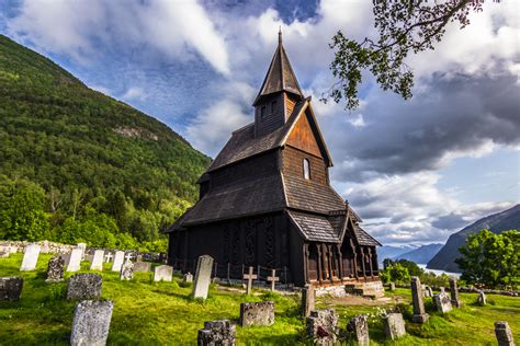 Unesco Heritage Urnes Stave Church Norway Exclusive