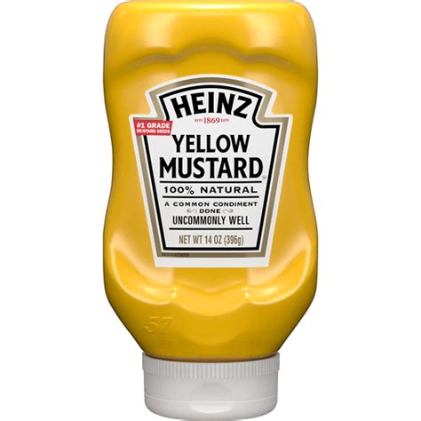 Heinz Yellow Mustard Caseys Foods