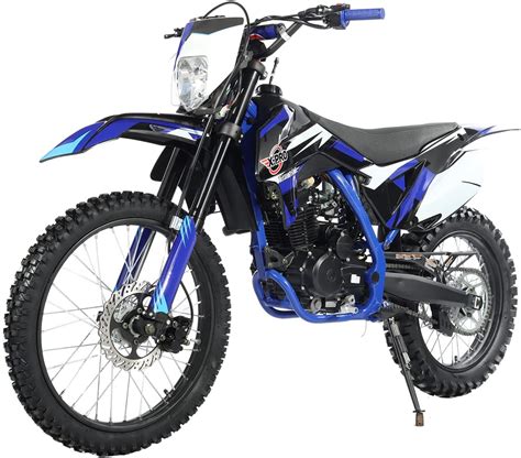 X Pro Titan Cc Dirt Bike Con Luz Led Motor Zongshen Ruedas Grandes Negro Azul In Uruguay