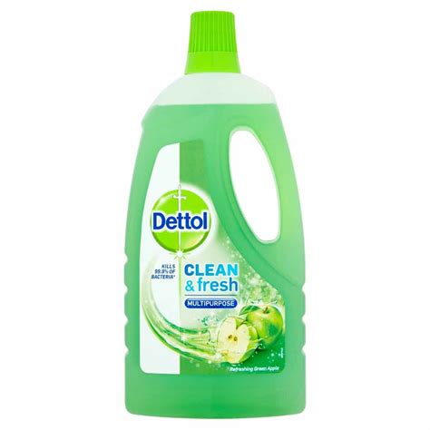 Dettol Complete Clean Green Apple 1l